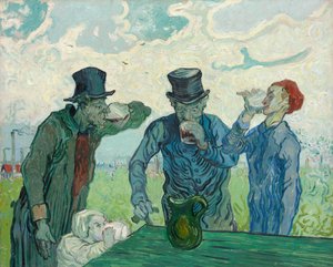 Juojat, 1890. tekijältä Vincent van Gogh
