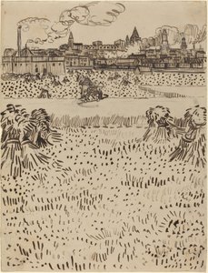 Sadonkorjuu tekijältä Vincent van Gogh