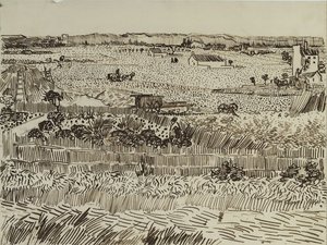 Émile Bernardin sato Provencessa, 1888 tekijältä Vincent van Gogh