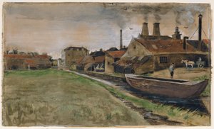 Rautamylly Haagissa, 1882 tekijältä Vincent van Gogh