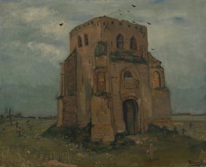 Nuenenin vanha kirkon torni tekijältä Vincent van Gogh