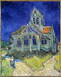 Auvers-sur-Oisen kirkko tekijältä Vincent van Gogh