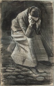 Itkevä Nainen tekijältä Vincent van Gogh