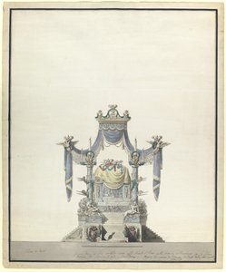 Katafalkki keisarinna Katariina Suurelle 1729-1796, 1796