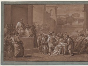 Virginian kuolema tekijältä Vincenzo Camuccini