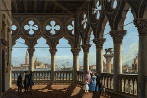 Venise - Dogen palatsin loggia Chilonessa, Vincenzo