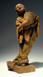 Laulaja, Vincenzo Gemito (1852-1929), terrakottapatsaat, Italia