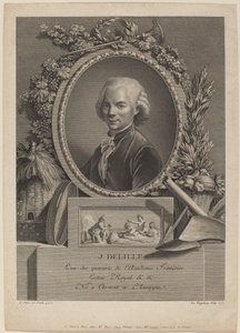 Jacques Delille tekijältä Vincenzo Vangelisti after André Pujos
