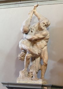 Hercules ja Diomedes, n. 1560 (marmori)