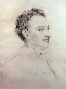 Cecil Rhodes (litho) tekijältä Violet Duchess of (after) Rutland