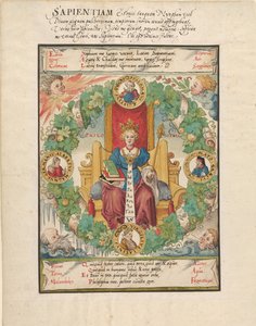 Philosophy Enthroned, 1500-luvun puoliväli. tekijältä Virgil Solis
