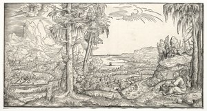 Pyhä Johannes Patmoksen saarella, n. 1545-55.