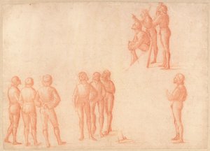 Mieshahmojen ryhmät tekijältä Vittore Carpaccio