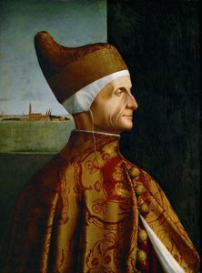 Doge Leonardo Loredan (öljy kankaalle) tekijältä Vittore Carpaccio