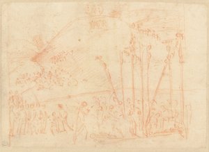Kymmenentuhannen marttyyrikuolema tekijältä Vittore Carpaccio
