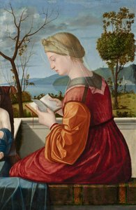 Neitsyen lukeminen tekijältä Vittore Carpaccio