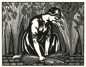Kuvitus Thomas Hardyn Tess Of The D’Urbervillesiin (kaiverrus)