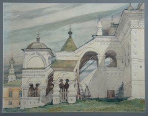Kolminaisuuden kirkko Solikamskissa, 1909 tekijältä Vladimir Alexandrovich Plotnikov