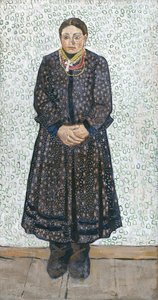 Ukrainan talonpoikanainen, 1910-1911 tekijältä Vladimir Davidovich Burliuk