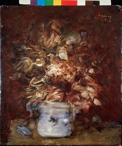 Bouquet de fleurs (Kukkakimppu), noin 1940 (öljy paneelille).