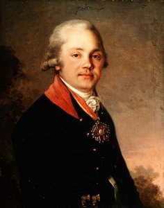 Aleksanteri Dmitrijevitš Arsenjevin (1766-1823) muotokuva tekijältä Vladimir Lukich Borovikovsky
