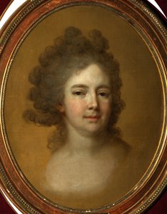 Württembergin keisarinna Maria Feodorovnan Sofia Dorothean muotokuva 1759-1828, 1796 tekijältä Vladimir Lukich Borovikovsky