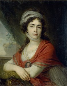 Maria Marfa Dmitrievna Duninan muotokuva, os. Norova, 1799 tekijältä Vladimir Lukich Borovikovsky