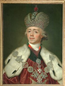 Venäjän keisari Paavali I:n muotokuva 1754-1801, 1799-1800