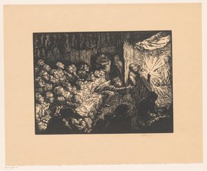 Poppentheater finlandès tekijältä Vladimir Silovsky (signed by artist)