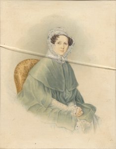 Kreivitär Natalia Pavlovna Stroganova muotokuva, 1845 tekijältä Voronov
