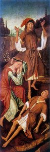 Aadam ja Eeva itkevät kyvykkään ruumiin takia, n. 1440-1495.