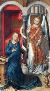 Ilmoitus, kirjoittanut Vrancke van der Stockt (ennen 1420-noin 1495)