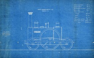 Great Western Railway "Vulcan" nro 2 tekijältä Vulcan Foundry C. Tayleur & Co