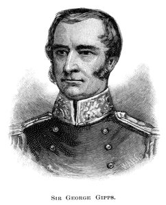 Sir George Gipps, Uuden Etelä-Walesin kuvernööri, 1886. tekijältä WA Hirschmann
