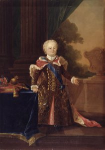 Ivan III o Ivan VI Antonovich. Retrat de cos sencer finlandès tekijältä W.A. Müller