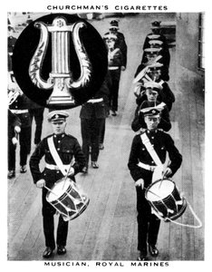 Muusikko, Royal Marines, 1937.