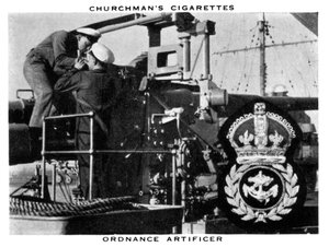 Ordnance Artificer, 1937.