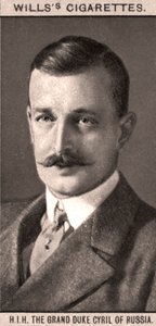 H.I.H Venäjän suurherttua Cyril, 1908. tekijältä WD and HO Wills