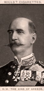 H.M. Kreikan kuningas, 1908. tekijältä WD and HO Wills
