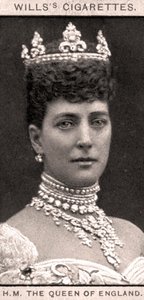 H.M. Englannin kuningatar, 1908.