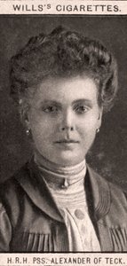 H.R.H, PSS. Aleksanteri Teckistä, 1908. tekijältä WD and HO Wills