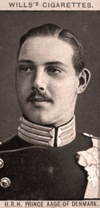H.R.H. Tanskan prinssi Aage, 1908. tekijältä WD and HO Wills