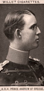 H.R.H. Kreikan prinssi Andrew, 1908. tekijältä WD and HO Wills