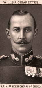 H.R.H. Kreikan prinssi Nikolai, 1908.