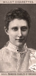 H.R.H. Ruotsin prinsessa Charles, 1908. tekijältä WD and HO Wills