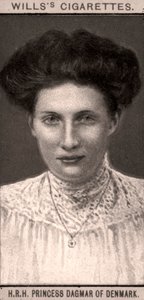 H.R.H. Tanskan prinsessa Dagmar, 1908. tekijältä WD and HO Wills