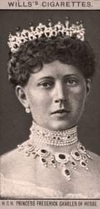 H.R.H. Hessenin prinsessa Frederick Charles, 1908. tekijältä WD and HO Wills