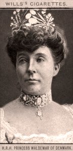 H.R.H. Tanskan prinsessa Waldemar, 1908.