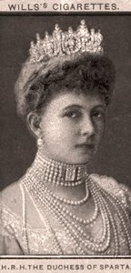 H.R.H. Spartan herttuatar, 1908. tekijältä WD and HO Wills