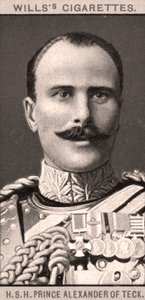 H.S.H. Teckin prinssi Alexander, 1908.